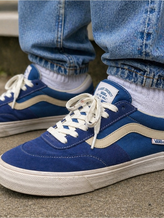 Vans Other - Vans Gilbert Crockett Pro Blue White Skate Shoes Men’s 9.5